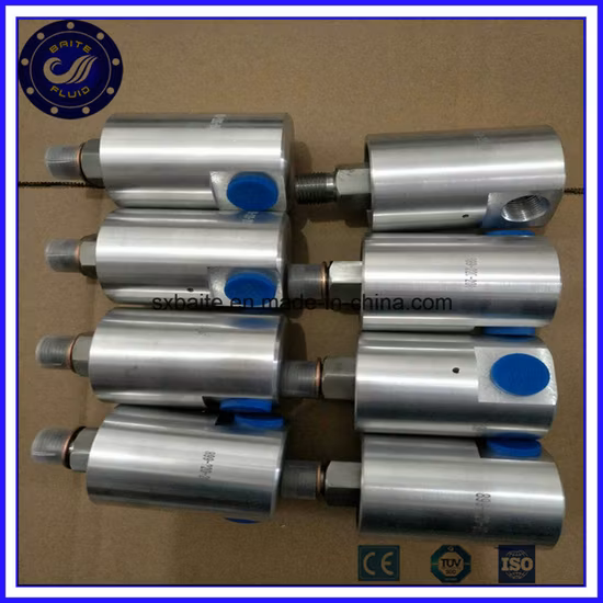 NPT 스레드와 황동 구리 로터리 조인트 스틸 유니온 연결