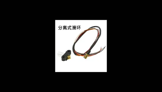 2 Channels Customized Separate Slip Ring with Ce/FCC/RoHS