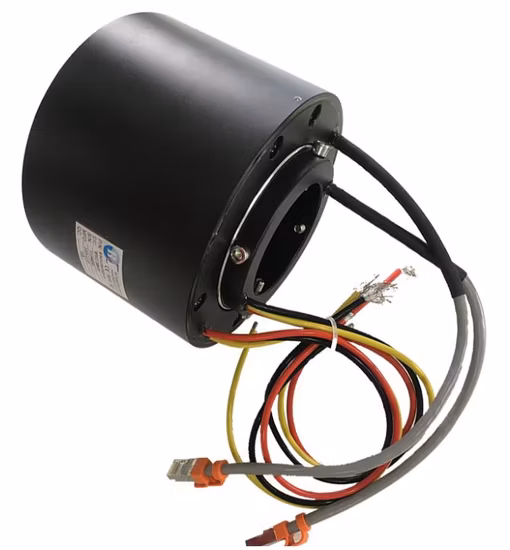 동력 전달을 위한 관통형 슬립 링